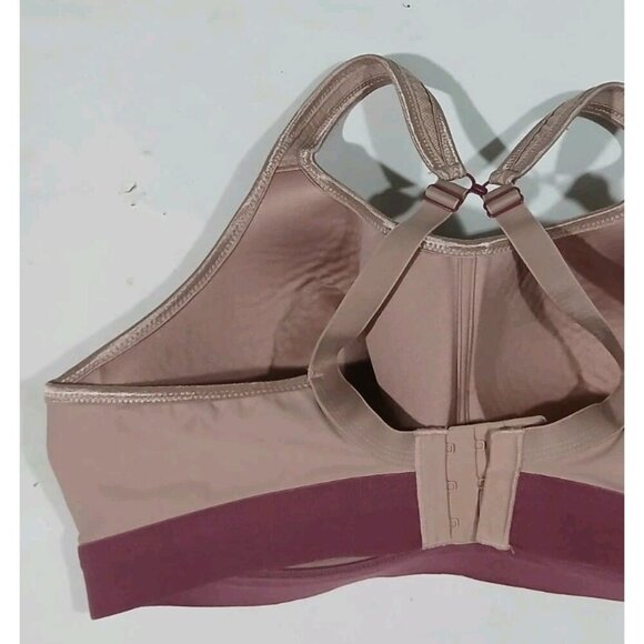 Panache 7341B Boundless Non Wired Sports Bra Size 40D Pink High Impact Racerback - Picture 6 of 8